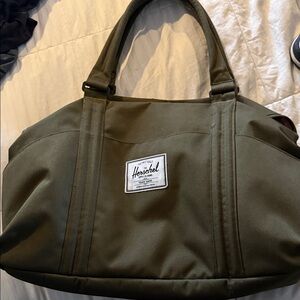 Herschel Supply Company ivy Green tote bag / strand duffle